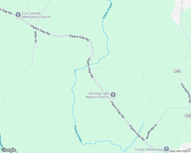 map of restaurants, bars, coffee shops, grocery stores, and more near 1184 Pipers Gap Road in Mount Airy