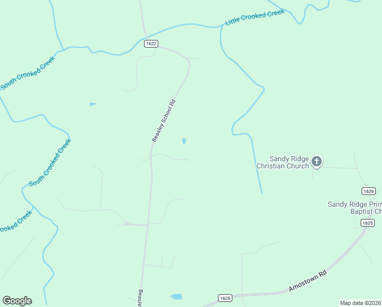 map of restaurants, bars, coffee shops, grocery stores, and more near 3639 Beasley School Road in Sandy Ridge