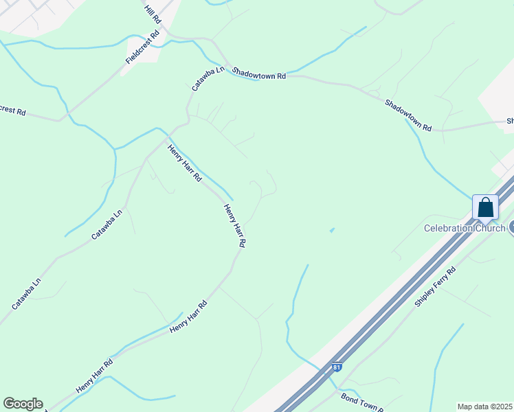 map of restaurants, bars, coffee shops, grocery stores, and more near 499 Cain in Blountville