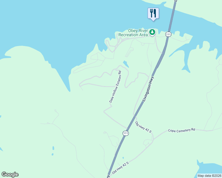 map of restaurants, bars, coffee shops, grocery stores, and more near 1083 Dale Hollow Estates Road in Monroe