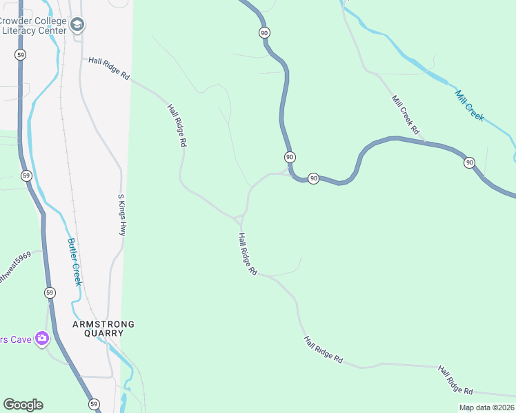 map of restaurants, bars, coffee shops, grocery stores, and more near 116 Old Pine Trail in Noel