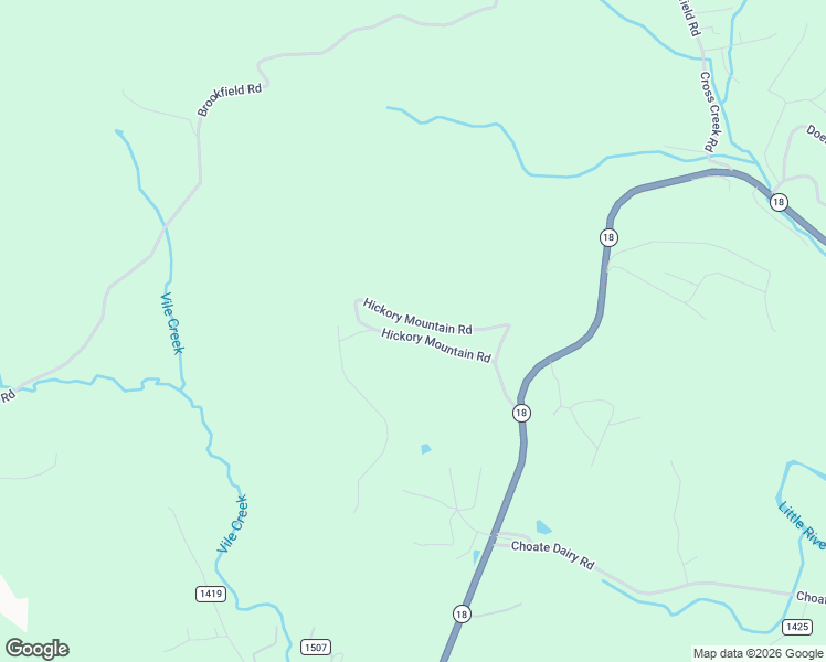 map of restaurants, bars, coffee shops, grocery stores, and more near 284 Hickory Mountain Road in Sparta
