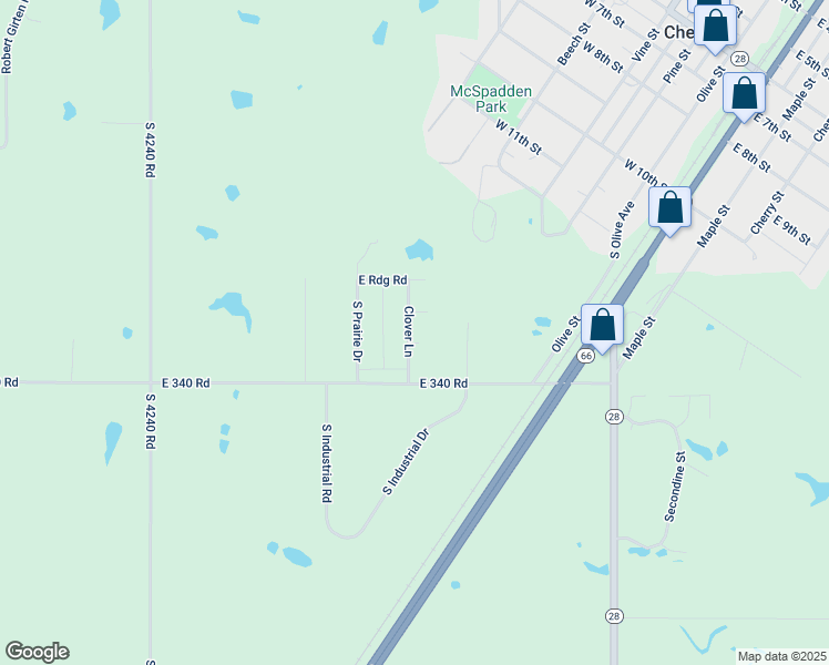 map of restaurants, bars, coffee shops, grocery stores, and more near 5897 Clover Lane in Chelsea