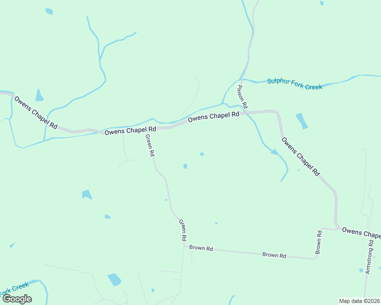 map of restaurants, bars, coffee shops, grocery stores, and more near 5871 Owens Chapel Road in Springfield