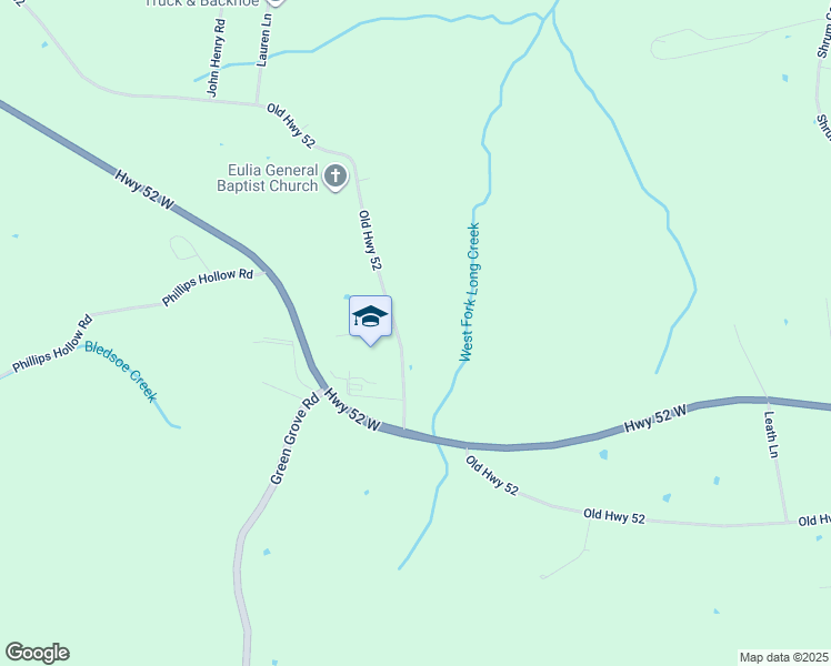 map of restaurants, bars, coffee shops, grocery stores, and more near 8040 Old Highway 52 in Westmoreland