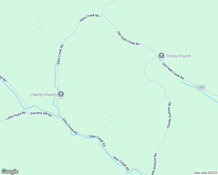 map of restaurants, bars, coffee shops, grocery stores, and more near 448 A L Blevins Road in Grassy Creek