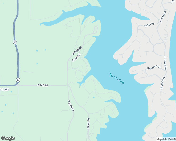 map of restaurants, bars, coffee shops, grocery stores, and more near 450652 East 338 Road in Afton