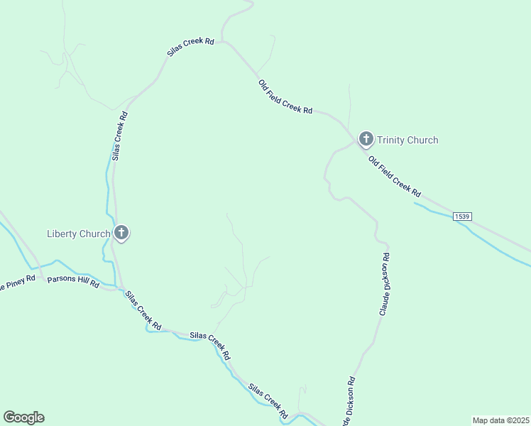 map of restaurants, bars, coffee shops, grocery stores, and more near 448 A L Blevins Road in Grassy Creek