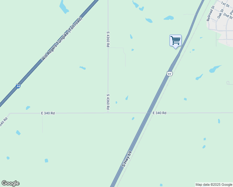 map of restaurants, bars, coffee shops, grocery stores, and more near in Big Cabin