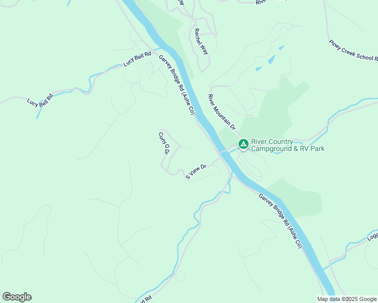 map of restaurants, bars, coffee shops, grocery stores, and more near 508 Curly Q Drive in Crumpler