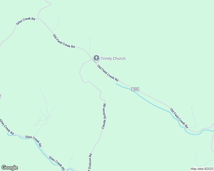 map of restaurants, bars, coffee shops, grocery stores, and more near 5254 Old Field Creek Road in Grassy Creek