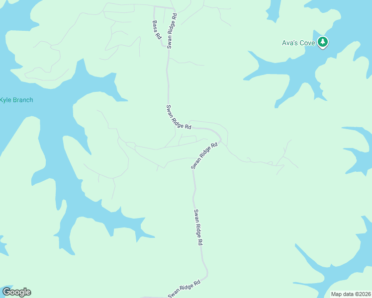 map of restaurants, bars, coffee shops, grocery stores, and more near 2454 Swan Ridge in Hilham