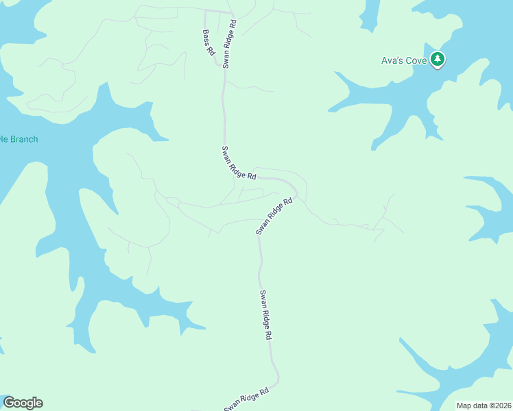 map of restaurants, bars, coffee shops, grocery stores, and more near 2454 Swan Ridge in Hilham