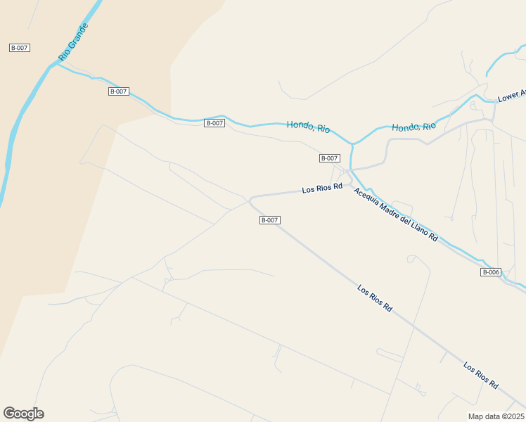 map of restaurants, bars, coffee shops, grocery stores, and more near County Road B-007 in El Prado