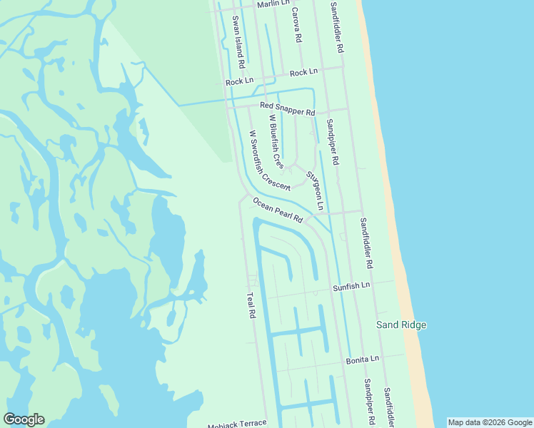 map of restaurants, bars, coffee shops, grocery stores, and more near 2266 Ocean Pearl Road in Corolla