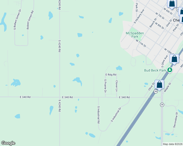 map of restaurants, bars, coffee shops, grocery stores, and more near 5720 South Gus Street in Chelsea