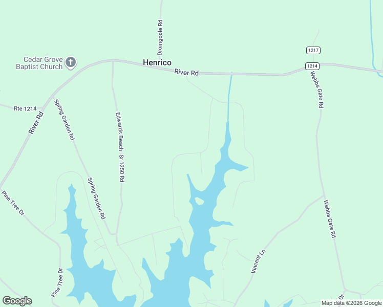 map of restaurants, bars, coffee shops, grocery stores, and more near 269 Waterside Drive in Henrico