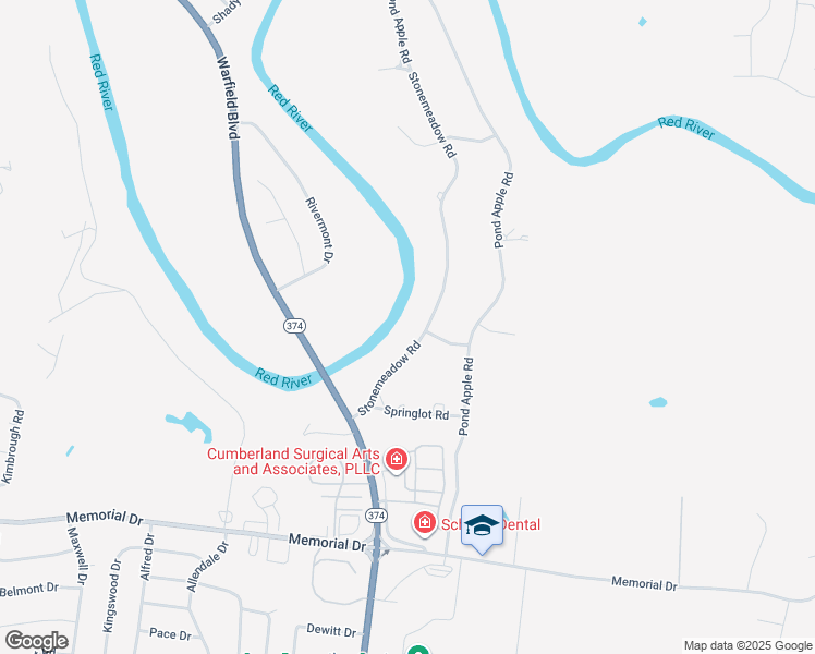 map of restaurants, bars, coffee shops, grocery stores, and more near in Clarksville