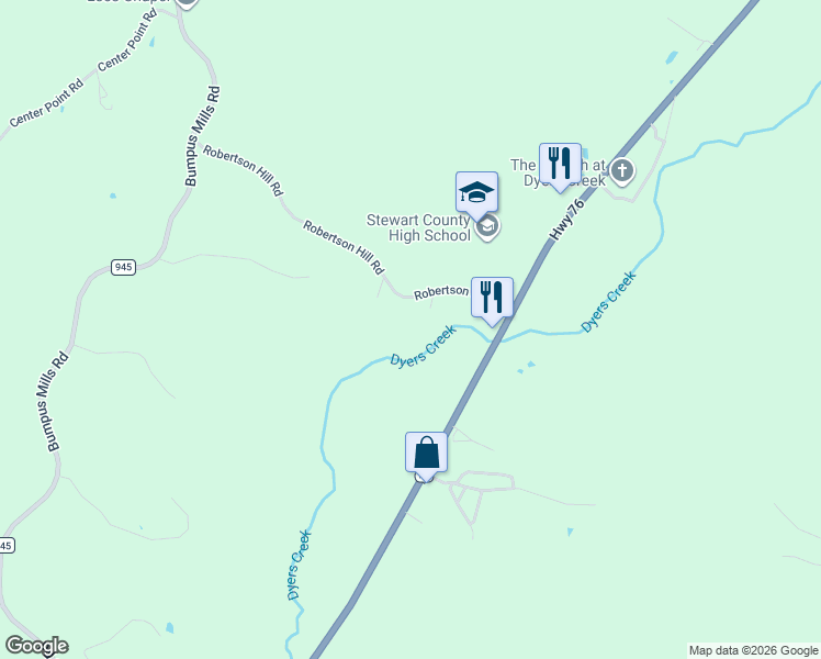 map of restaurants, bars, coffee shops, grocery stores, and more near 147 Robertson Hill Rd in Dover