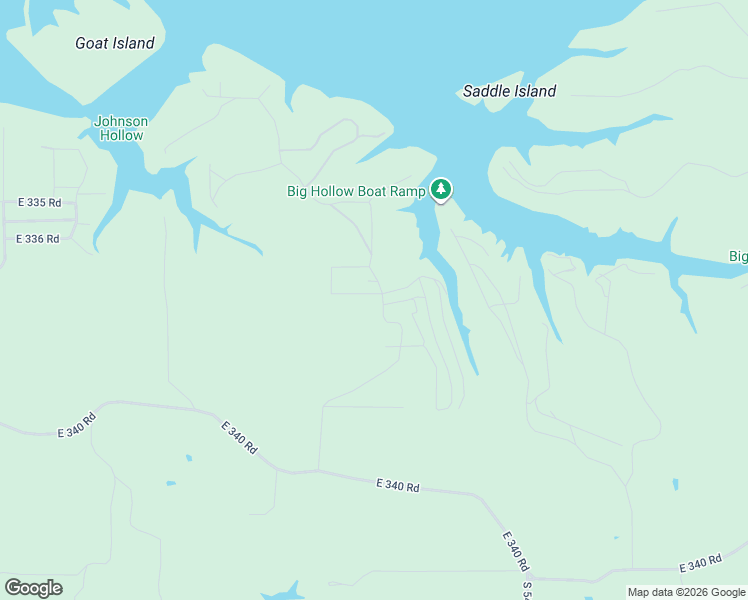 map of restaurants, bars, coffee shops, grocery stores, and more near 33499 South 534 Road in Jay