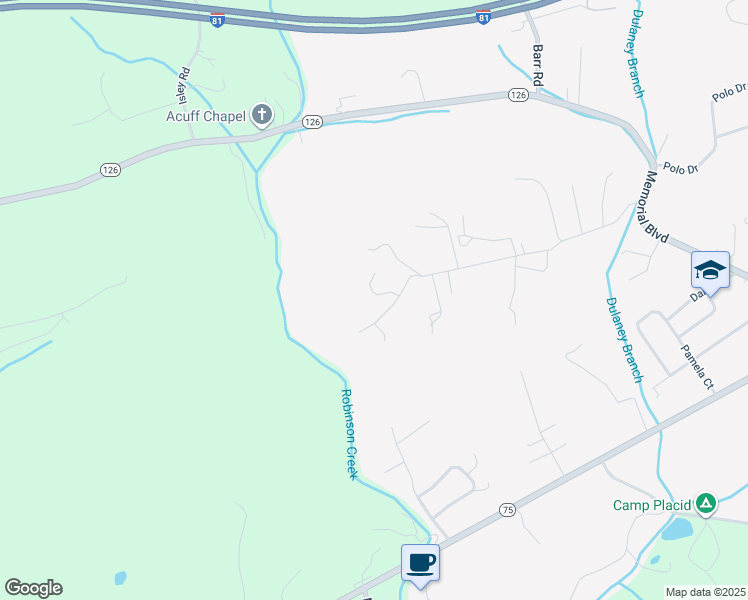 map of restaurants, bars, coffee shops, grocery stores, and more near 300-398 Sammons Private Drive in Blountville
