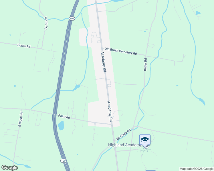 map of restaurants, bars, coffee shops, grocery stores, and more near 1355 Academy Road in Portland