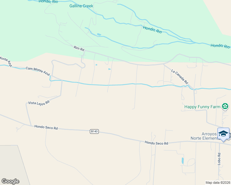 map of restaurants, bars, coffee shops, grocery stores, and more near 38 Barbara Lane in El Prado