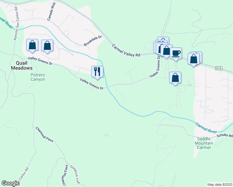 map of restaurants, bars, coffee shops, grocery stores, and more near in Carmel-by-the-Sea