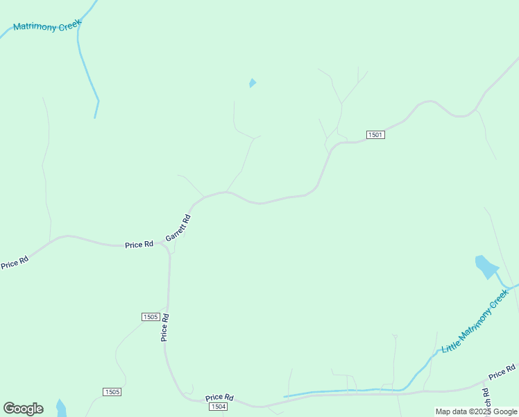 map of restaurants, bars, coffee shops, grocery stores, and more near 3208 Garrett Road in Stoneville