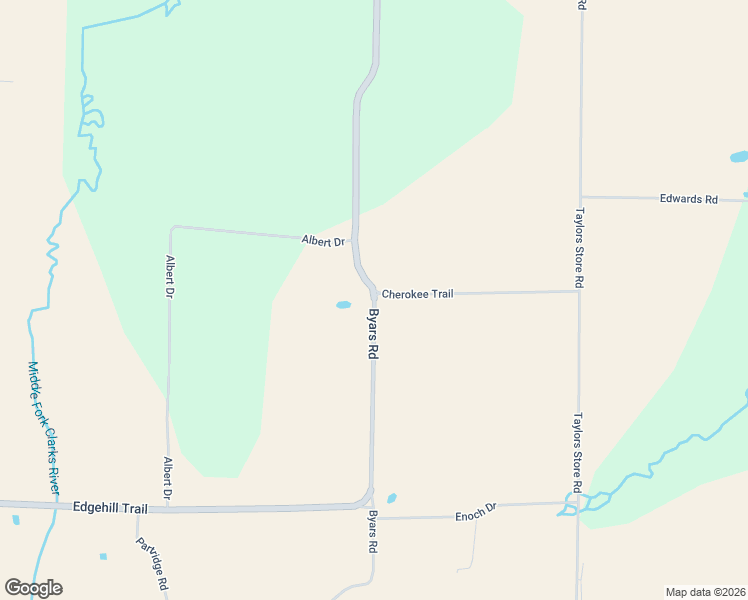 map of restaurants, bars, coffee shops, grocery stores, and more near 1 Byars Road in Hazel