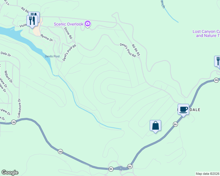map of restaurants, bars, coffee shops, grocery stores, and more near 435 Ranchview Road in Taney County