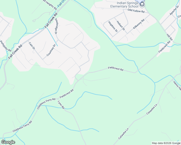 map of restaurants, bars, coffee shops, grocery stores, and more near 590 Fieldcrest Road in Blountville