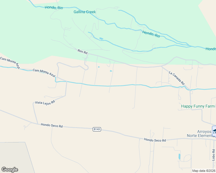 map of restaurants, bars, coffee shops, grocery stores, and more near 38 Barbara Lane in El Prado