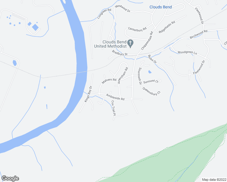 map of restaurants, bars, coffee shops, grocery stores, and more near 1005 Harwich Place in Kingsport