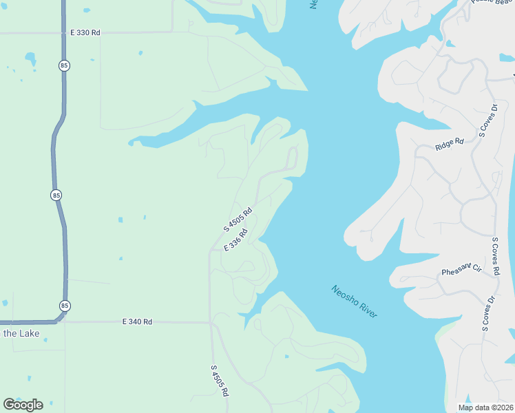 map of restaurants, bars, coffee shops, grocery stores, and more near 33642 South 4505 Road in Afton