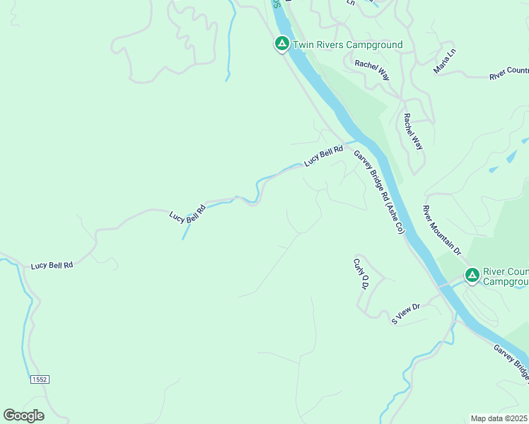 map of restaurants, bars, coffee shops, grocery stores, and more near 1118 Lucy Bell Road in Crumpler