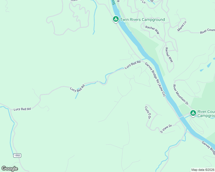 map of restaurants, bars, coffee shops, grocery stores, and more near 1118 Lucy Bell Road in Crumpler