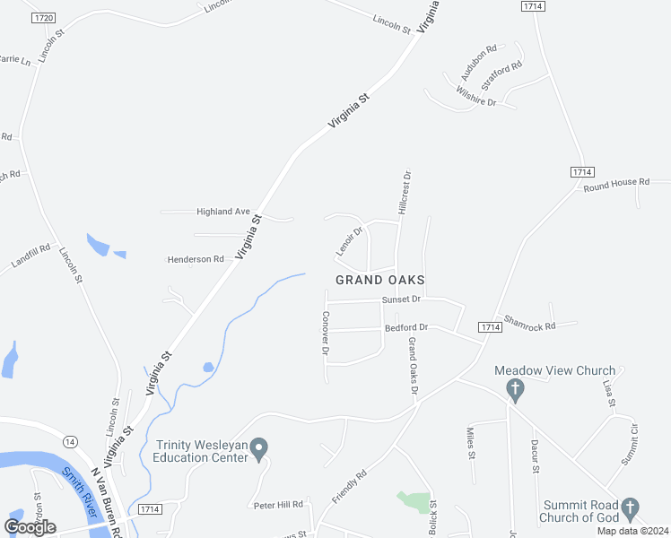 map of restaurants, bars, coffee shops, grocery stores, and more near 202 Woodland Drive in Eden