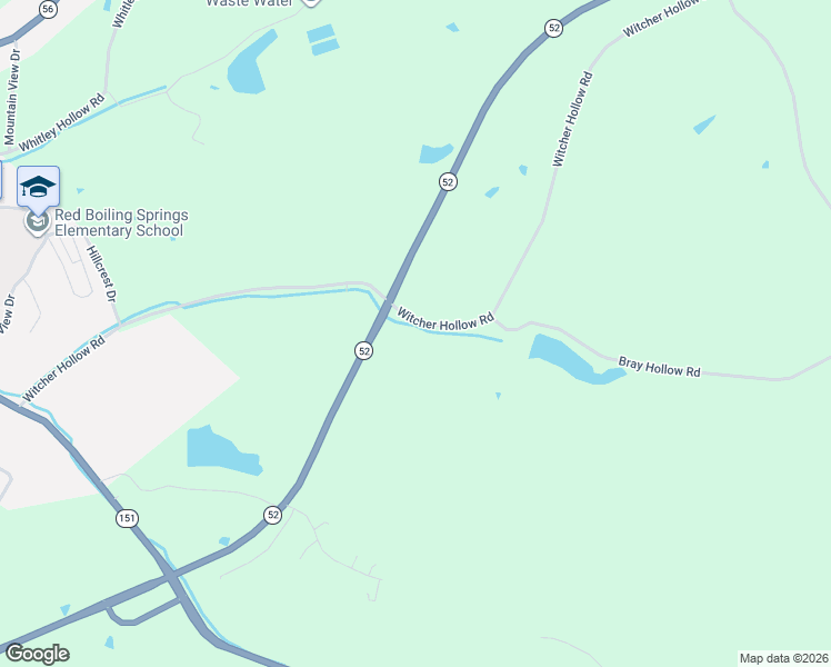 map of restaurants, bars, coffee shops, grocery stores, and more near 1000 Witcher Hollow Road in Red Boiling Springs