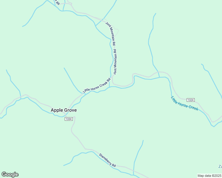 map of restaurants, bars, coffee shops, grocery stores, and more near 115 Little Horse Creek Road in Lansing