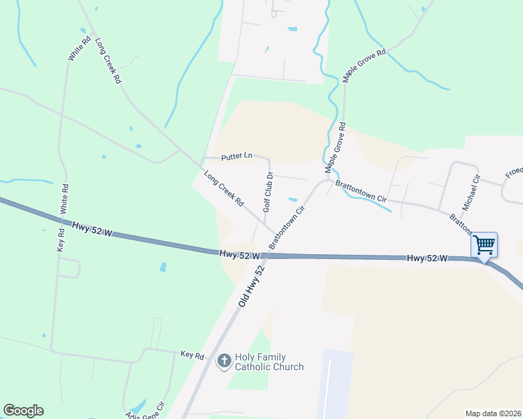 map of restaurants, bars, coffee shops, grocery stores, and more near 798 Golf Club Drive in Lafayette