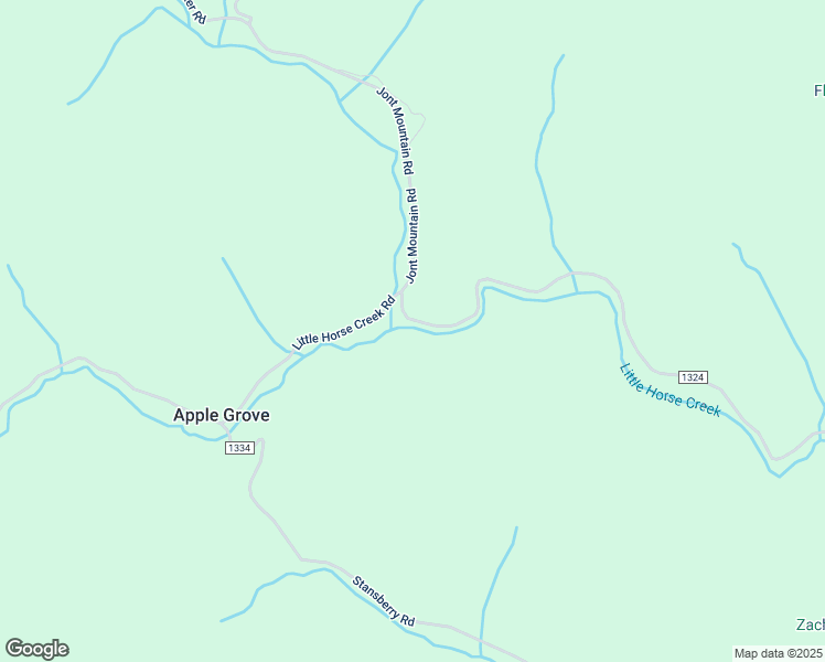 map of restaurants, bars, coffee shops, grocery stores, and more near 113 Little Horse Creek Road in Lansing