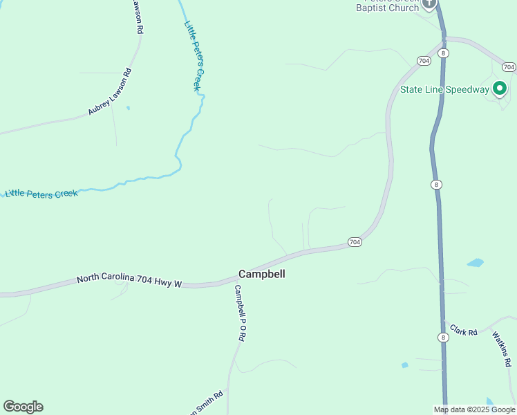 map of restaurants, bars, coffee shops, grocery stores, and more near 1576 North Carolina 704 Highway West in Lawsonville