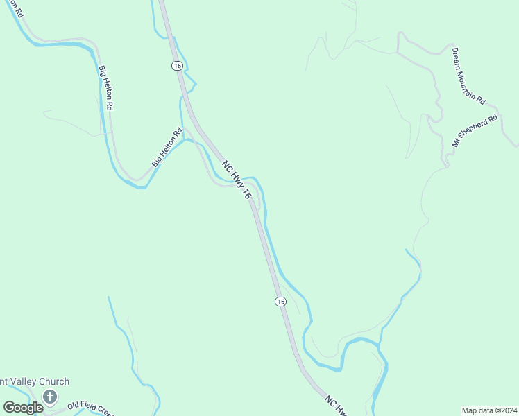 map of restaurants, bars, coffee shops, grocery stores, and more near 14 Big Helton Road in Grassy Creek