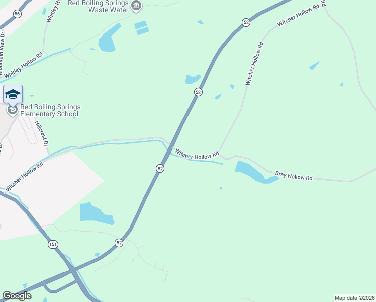 map of restaurants, bars, coffee shops, grocery stores, and more near 1000 Witcher Hollow Road in Red Boiling Springs