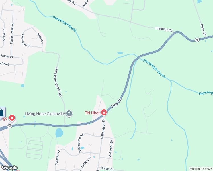 map of restaurants, bars, coffee shops, grocery stores, and more near 1703 Jesse Drive in Adams