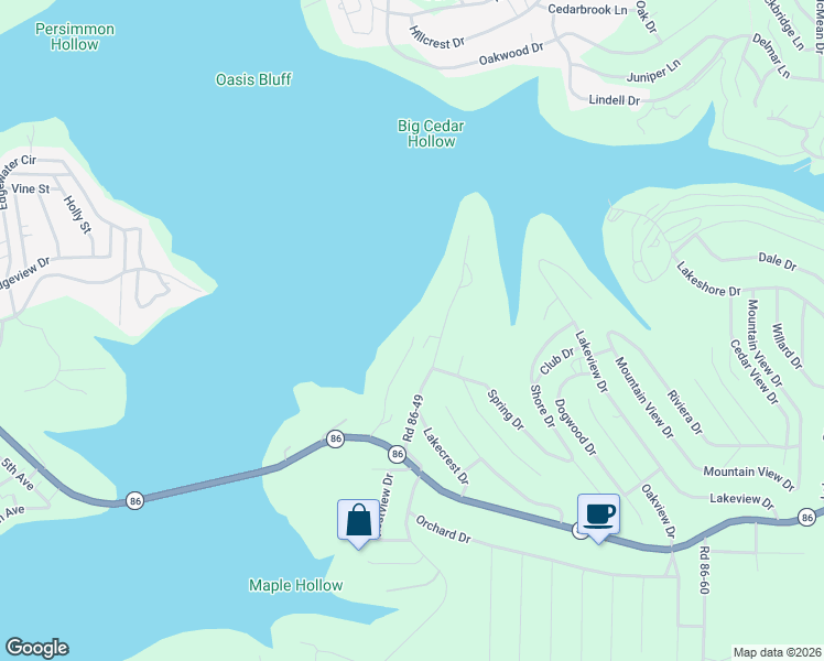 map of restaurants, bars, coffee shops, grocery stores, and more near 343 Bridgeview Drive in Ridgedale