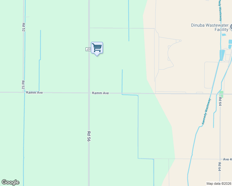 map of restaurants, bars, coffee shops, grocery stores, and more near 5900 Avenue 408 in Reedley