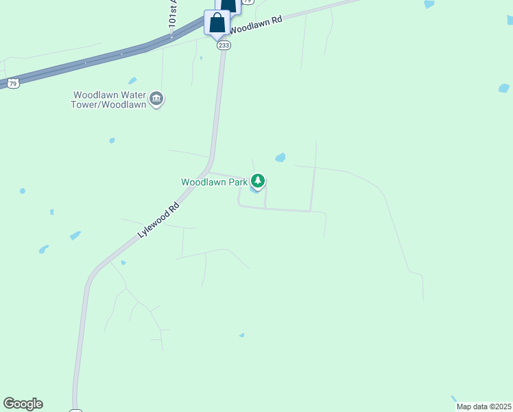 map of restaurants, bars, coffee shops, grocery stores, and more near 2910 Woodlawn Park Road in Montgomery