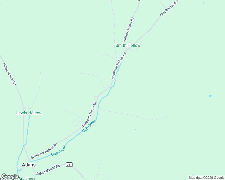 map of restaurants, bars, coffee shops, grocery stores, and more near 495 Shepherd Hollow Road in Indian Mound